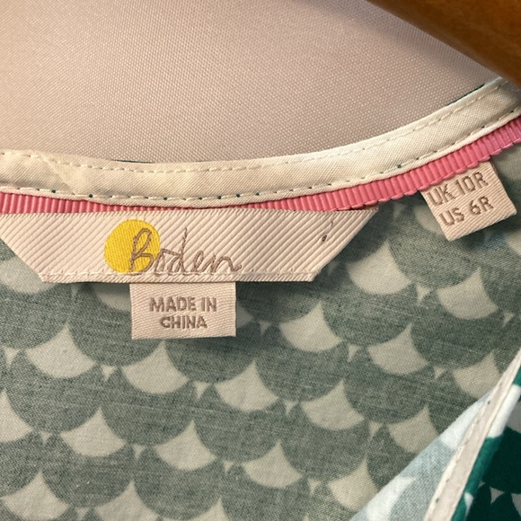 Boden Mischa Sleeveless Belted Dress - Picture 3 of 6